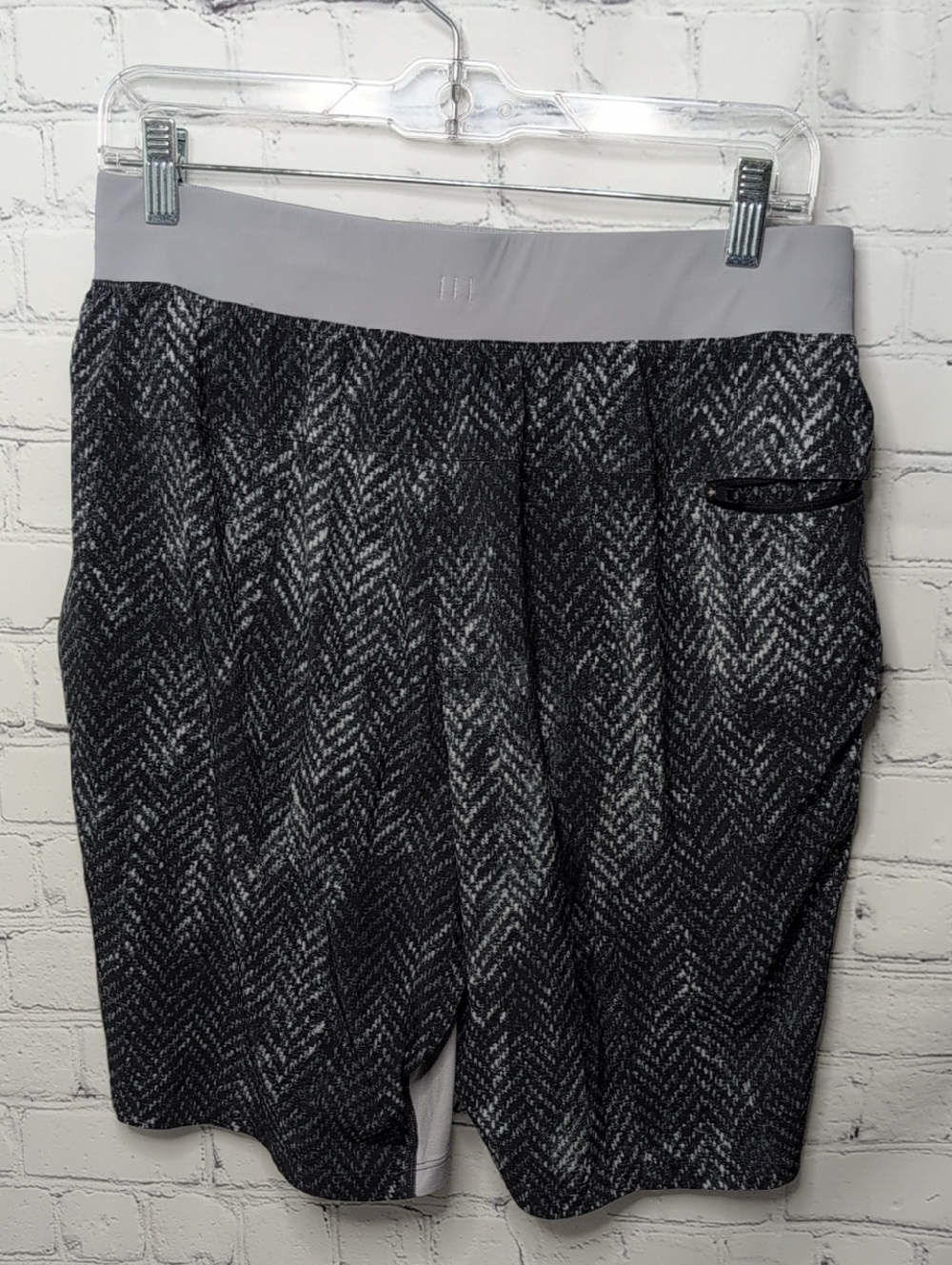 Lululemon T.H.E. Shorts 9" Bleached Herringbone Multi - Picture 4 of 5